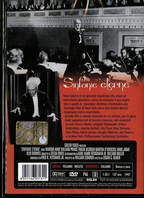 Sinfonie eterne di Edgar G. Ulmer - DVD - 2