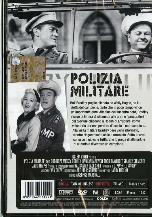 Polizia militare di George Marshall - DVD - 2