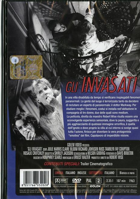 Gli invasati di Robert Wise - DVD - 2