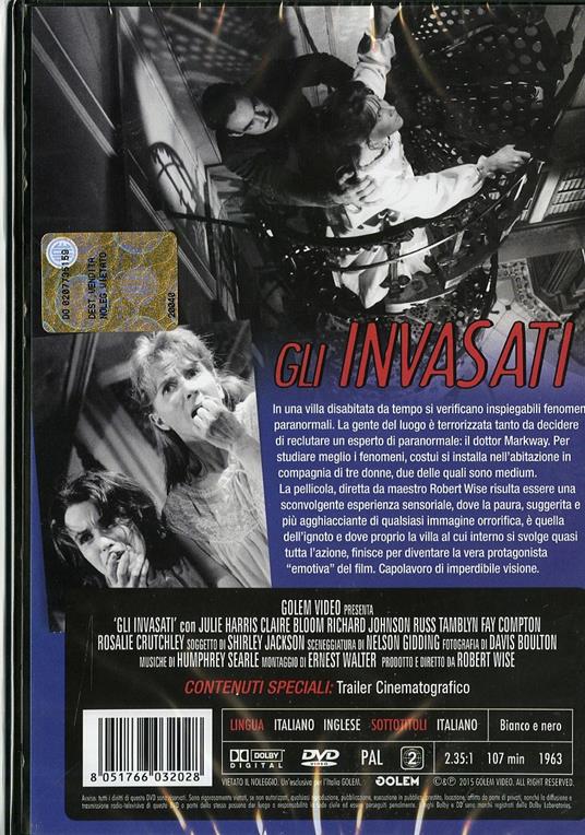 Gli invasati di Robert Wise - DVD - 2