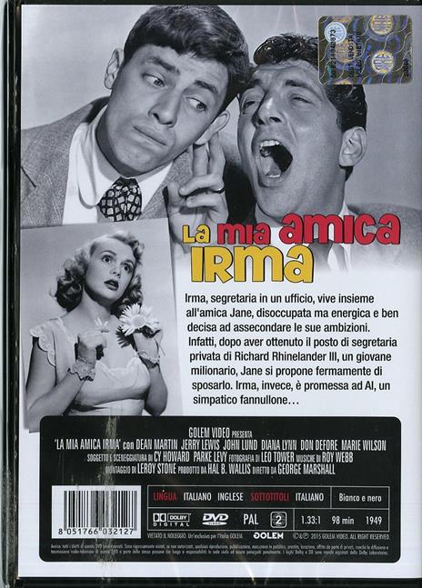 La mia amica Irma di George Marshall - DVD - 2