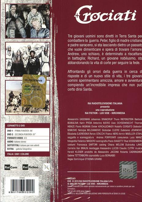 I crociati (2 DVD) di Dominique Othenin-Girard - DVD - 2