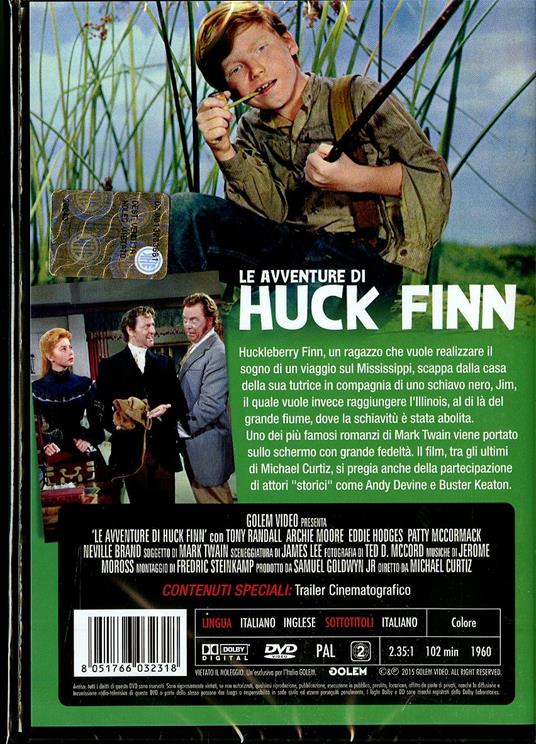 Le avventure di Huck Finn di Michael Curtiz - DVD - 2