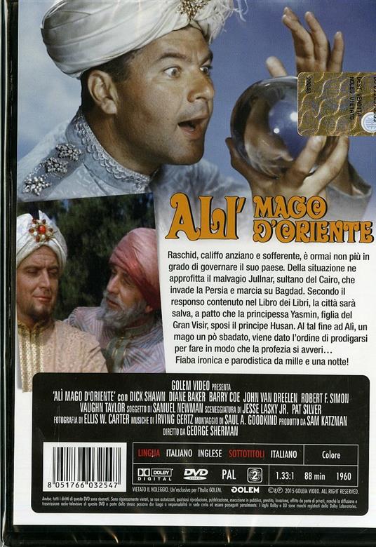 Alì mago d'Oriente di George Sherman - DVD - 2
