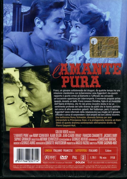 L' amante pura (DVD) di Pierre Gaspard-Huit - DVD - 2