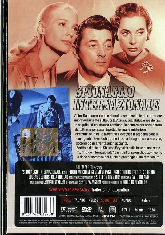 Spionaggio internazionale di Sheldon Reynolds - DVD - 2