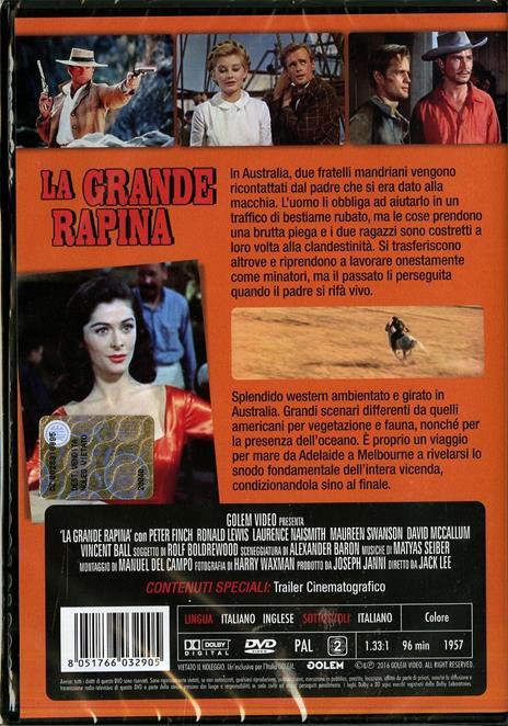 La grande rapina di Jack Lee - DVD - 2