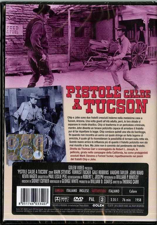 Pistole calde a Tucson di Thomas Carr - DVD - 2