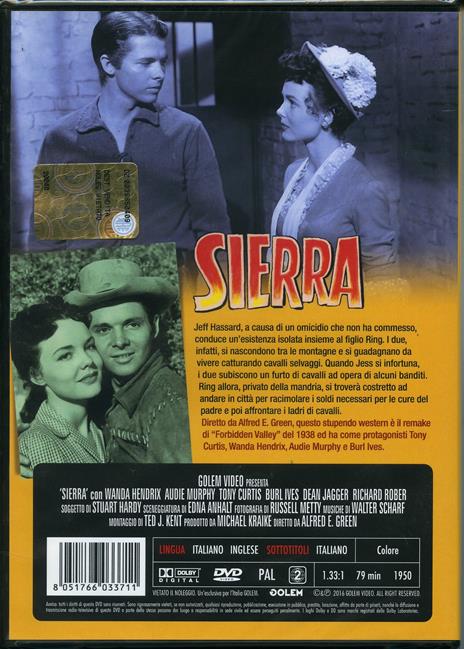 Sierra (DVD) di Alfred E. Green - DVD - 2