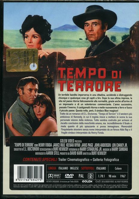 Tempo di terrore di Burt Kennedy - DVD - 2