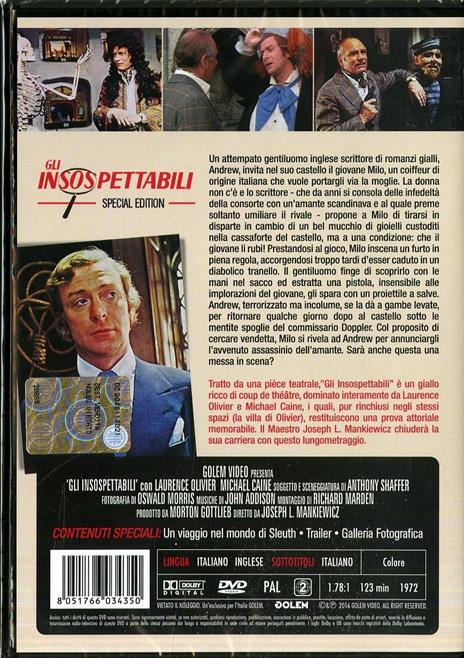 Gli insospettabili<span>.</span> Special Cut Edition di Joseph Leo Mankiewicz - DVD - 2