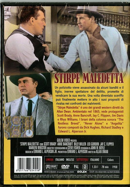 Stirpe maledetta di Allan Dwan - DVD - 2