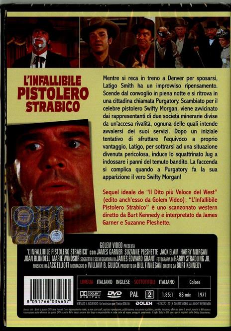 L' infallibile pistolero strabico di Burt Kennedy - DVD - 2