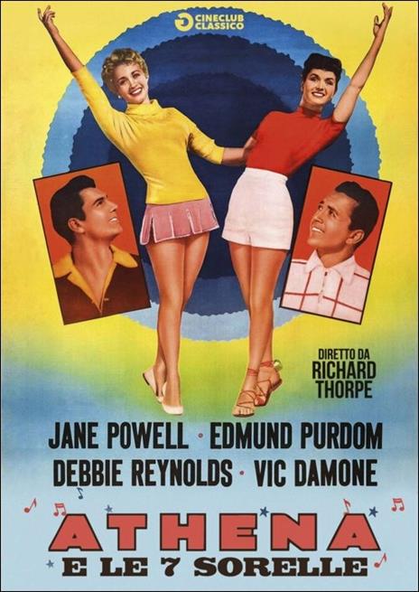 Athena e le sette sorelle di Richard Thorpe - DVD