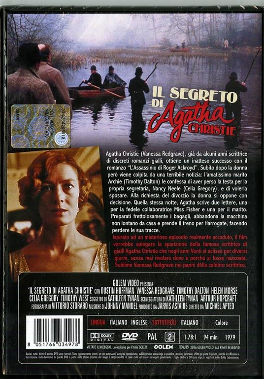 Il segreto di Agatha Christie di Michael Apted - DVD - 2