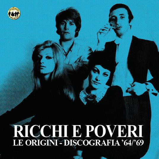 Le Origini, Discografia 64-69 - CD Audio di Ricchi e Poveri