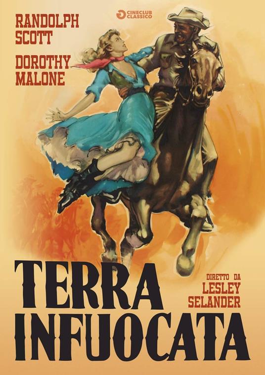 Terra infuocata (DVD) di Lesley Selander - DVD