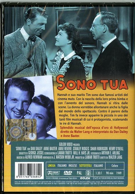 Sono tua (DVD) di Walter Lang - DVD - 2