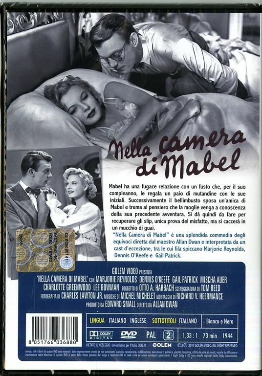 Nella camera di Mabel (DVD) di Allan Dwan - DVD - 2