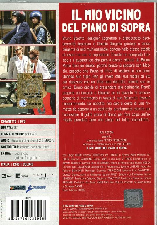 Il mio vicino del piano di sopra (DVD) di Fabrizio Costa - DVD - 2
