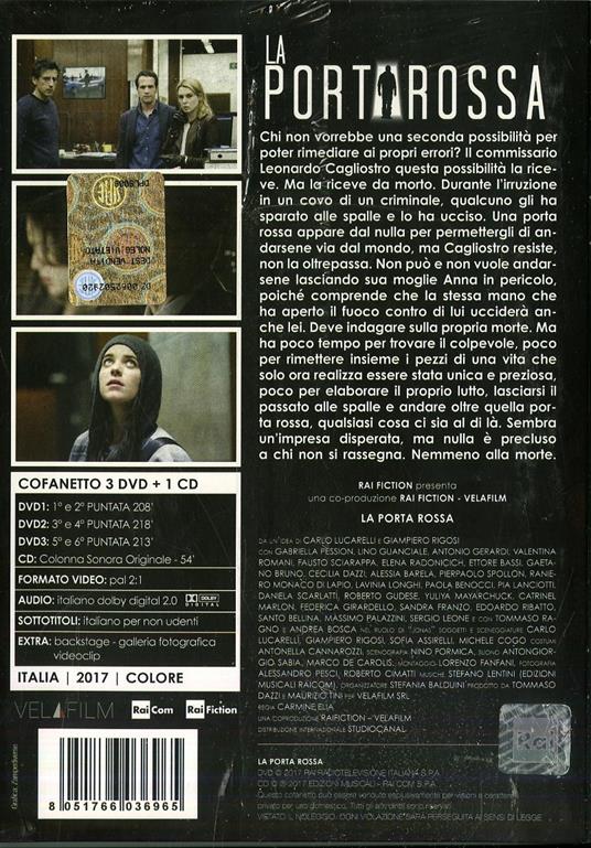 La porta rossa (3 DVD) di Carmine Elia - DVD - 2