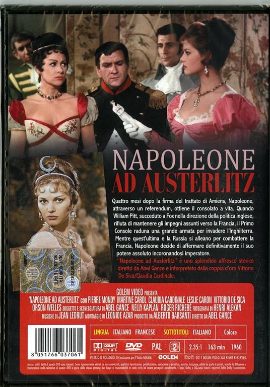 Napoleone ad Austerlitz (DVD) di Abel Gance - DVD - 2