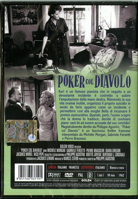 Poker col diavolo (DVD) di Philippe Agostini - DVD - 2