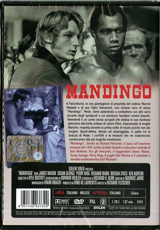 Mandingo (DVD) di Richard Fleischer - DVD - 2