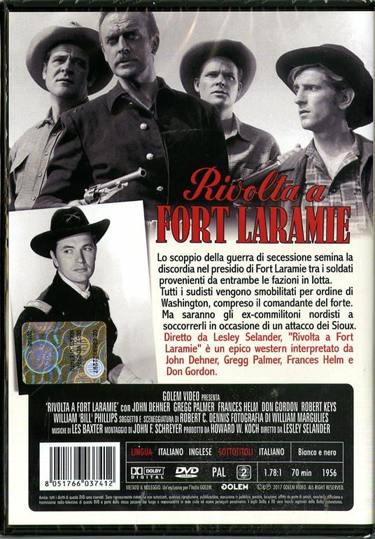 Rivolta a Fort Laramie (DVD) di Lesley Selander - DVD - 2