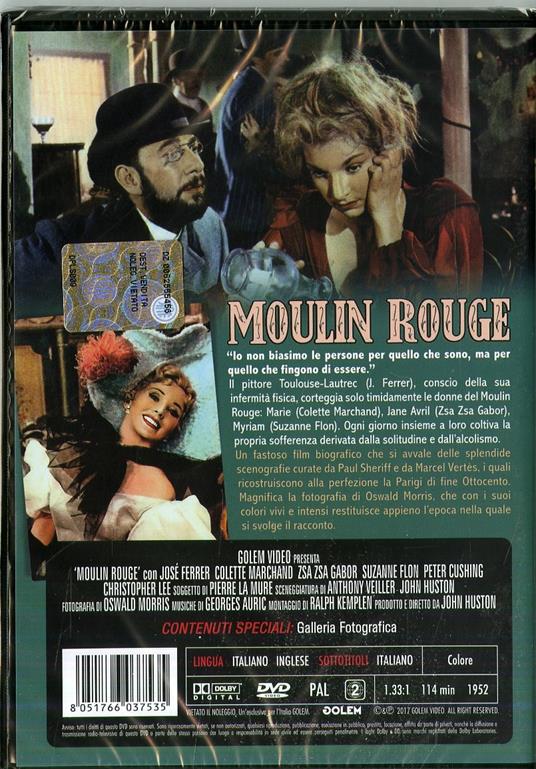Moulin Rouge (DVD) di John Huston - DVD - 2