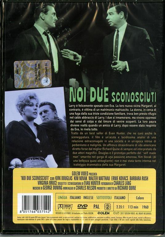 Noi due sconosciuti (DVD) di Richard Quine - DVD - 2