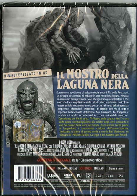 Il mostro della Laguna Nera (DVD) di Jack Arnold - DVD - 2