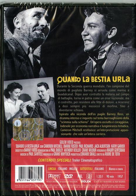 Quando la bestia urla (DVD) di André De Toth - DVD - 2