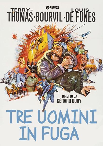 Tre uomini in fuga (DVD) di Gérard Oury - DVD