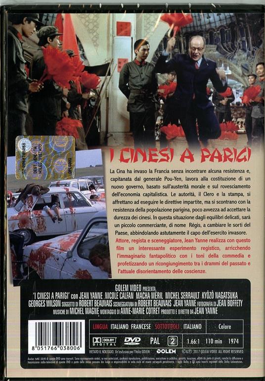 I cinesi a Parigi (DVD) di Jean Yanne - DVD - 2
