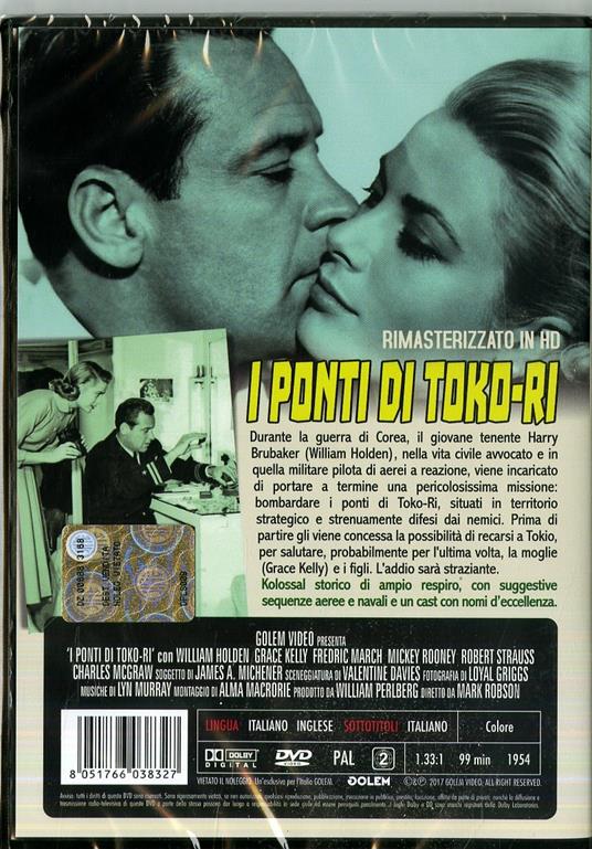 I ponti di Toko-Ri. Rimasterizzato in HD (DVD) di Mark Robson - DVD - 2