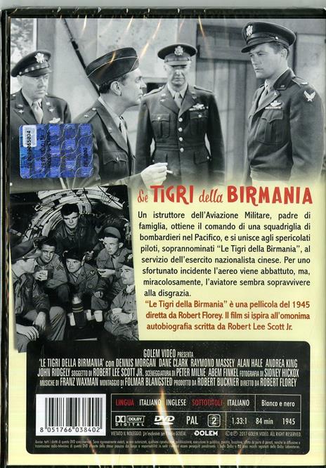 Le tigri della Birmania (DVD) di Robert Florey - DVD - 2