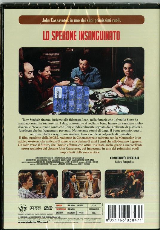 Lo sperone insanguinato (DVD) di Robert Parrish - DVD - 2