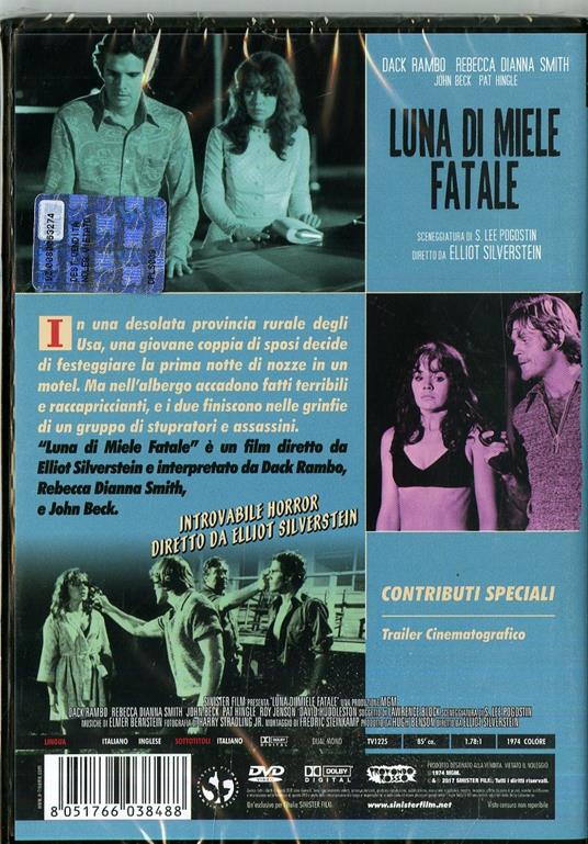 Luna di miele fatale (DVD) di Elliot Silverstein - DVD - 2