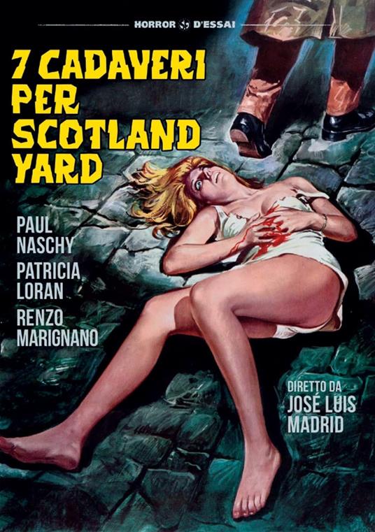 7 cadaveri per Scotland Yard di José Luis Madrid - DVD