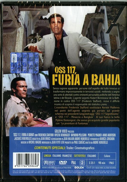 OSS 117. Furia a Bahia (DVD) di André Hunebelle - DVD - 2