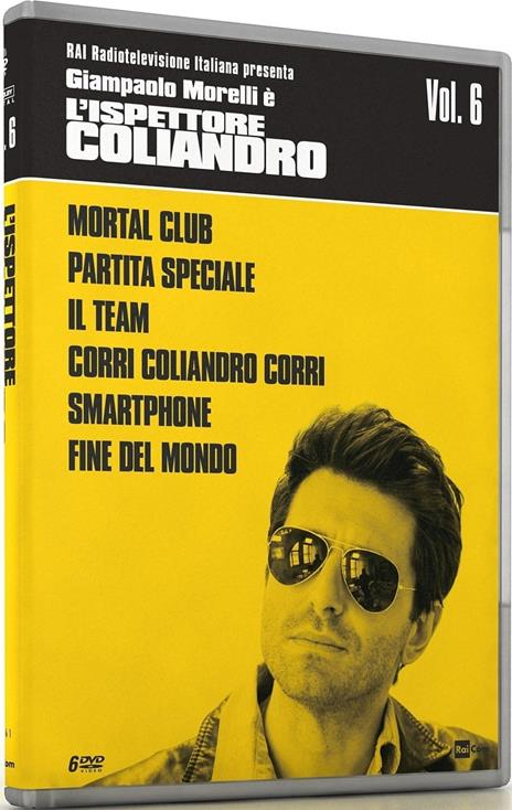 L' ispettore Coliandro. Vol 6. Il Ritorno 2 (6 DVD) di Manetti Bros. - DVD