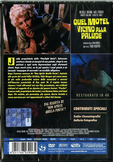 Quel motel vicino alla palude. Edizione restaurata (DVD) di Tobe Hooper - DVD - 2