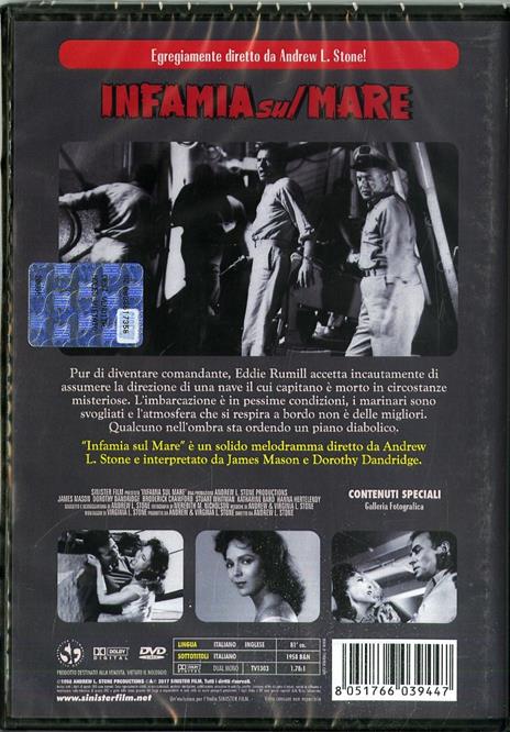 Infamia sul mare (DVD) di Andrew L. Stone - DVD - 2