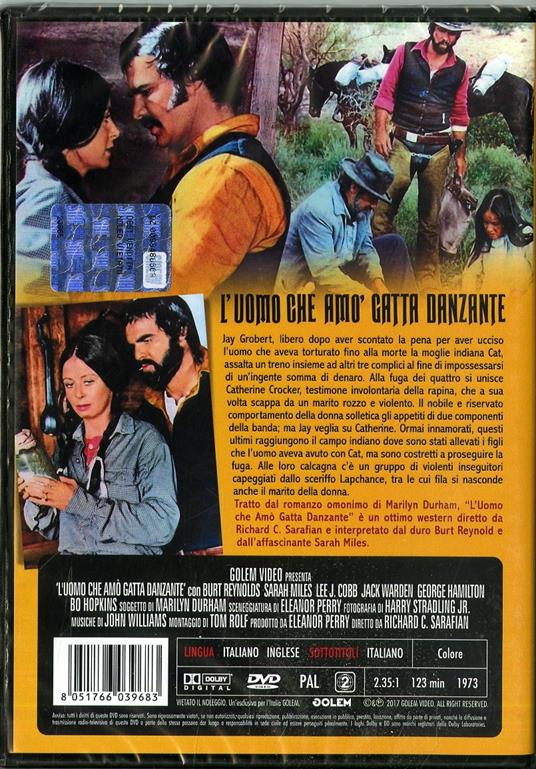 L' uomo che amò “Gatta Danzante” (DVD) di Richard C. Sarafian - DVD - 2