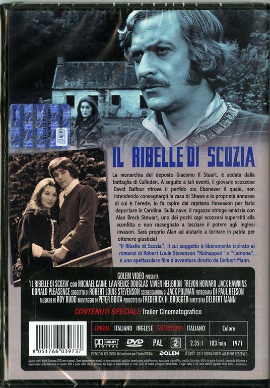 Il ribelle di Scozia (DVD) di Delbert Mann - DVD - 2