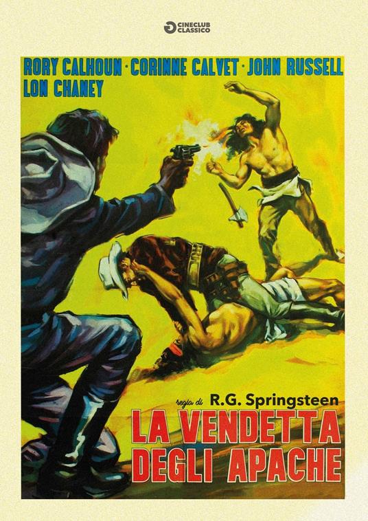 La vendetta degli Apaches (DVD) di Robert G. Springsteen - DVD