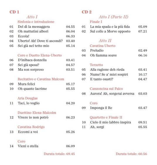 La donna del lago - CD Audio di Gioachino Rossini,Tullio Serafin,Rosanna Carteri,Cesare Valletti - 2