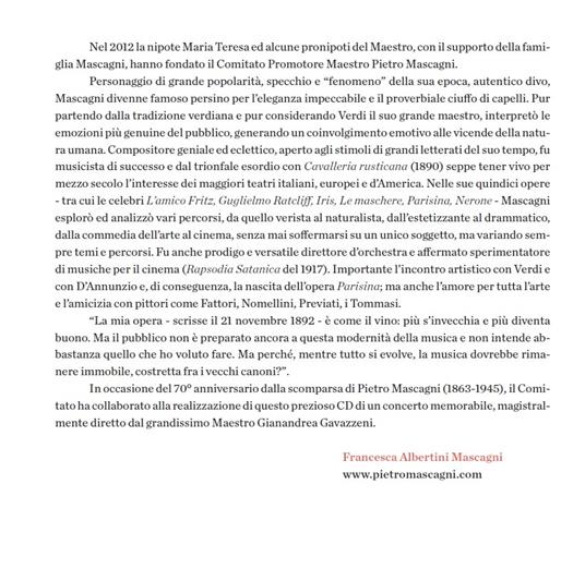 Parisina, Atto IV - Intermezzi e Sinfonie da opere - CD Audio di Pietro Mascagni,Gianandrea Gavazzeni,Denia Mazzola-Gavazzeni - 7