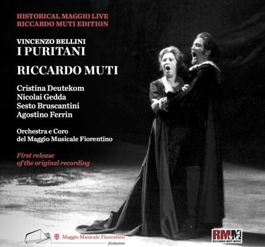 I puritani - CD Audio di Vincenzo Bellini,Nicolai Gedda,Christina Deutekom,Riccardo Muti,Orchestra del Maggio Musicale Fiorentino